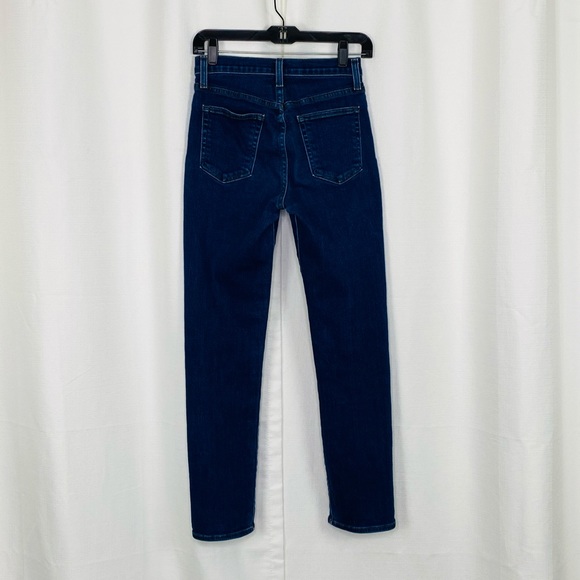 Just Black Denim Dark Wash High Rise Skinny Jeans - Picture 4 of 8